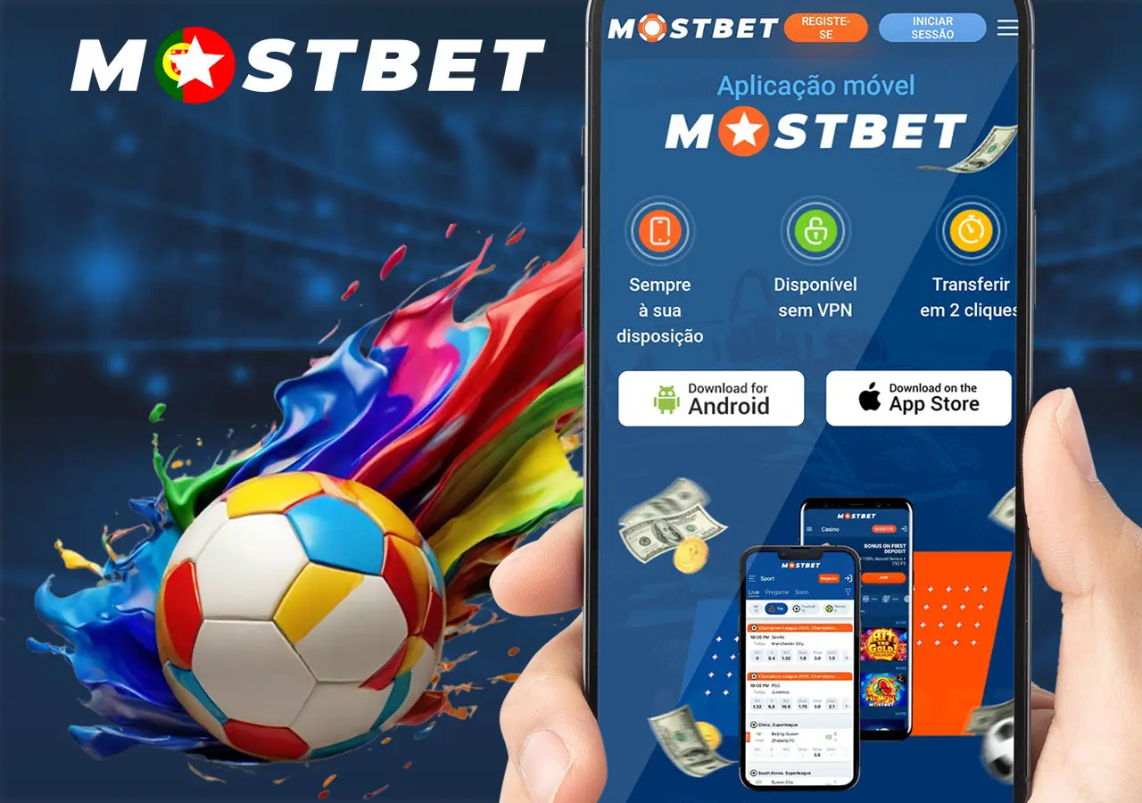 Instale o aplicativo móvel da Mostbet para a comodidade de apostar em futebol